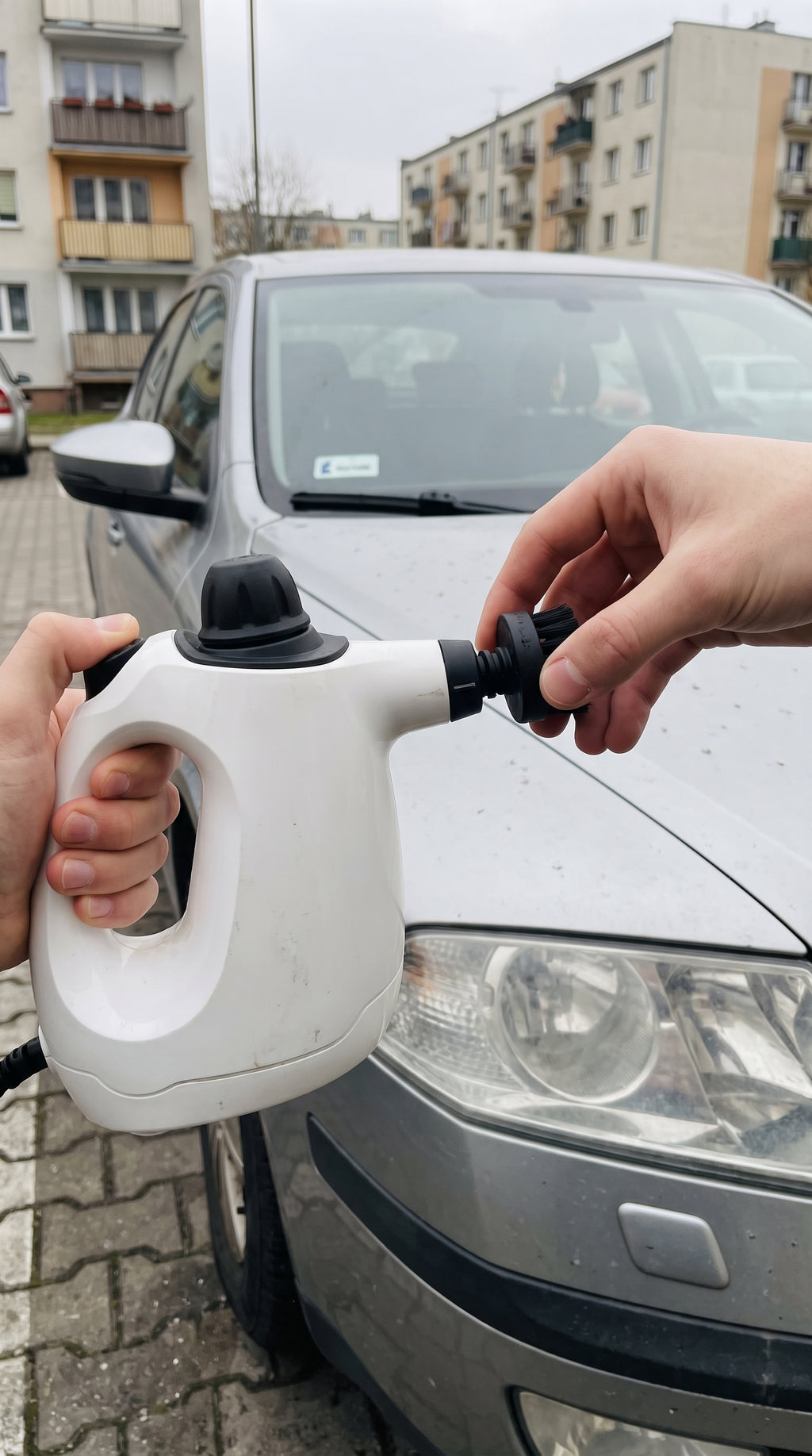 Czysta Fura™ – Mobilna Myjka Parowa (Premium Edition)