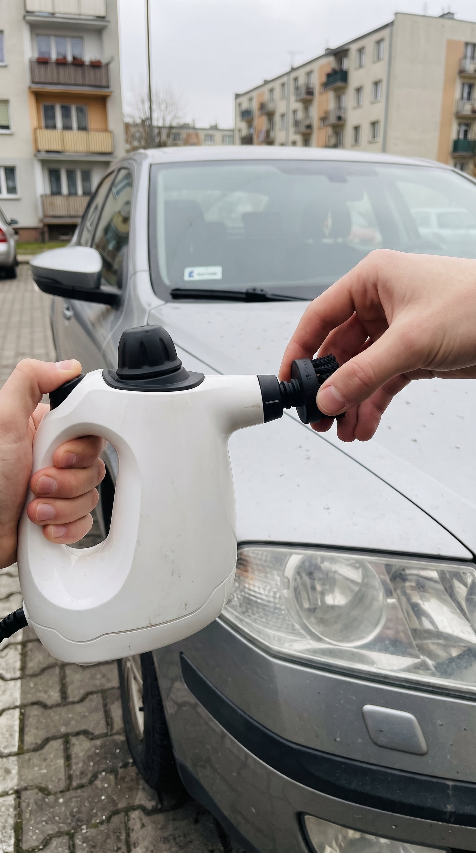 Czysta Fura™ – Mobilna Myjka Parowa (Premium Edition)
