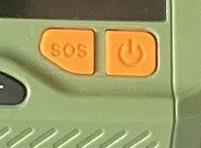 Przycisk alarmu SOS i przycisk zasilania